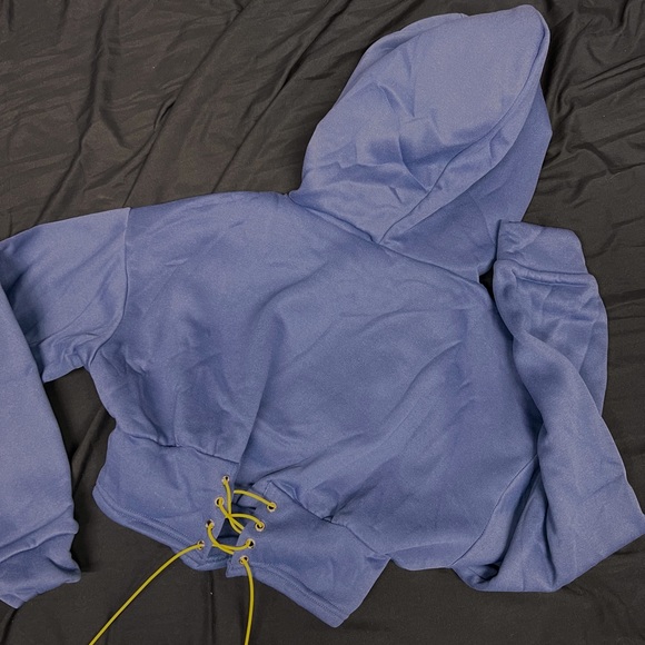 Corset Hoodie with Lettering - Picture 6 of 6